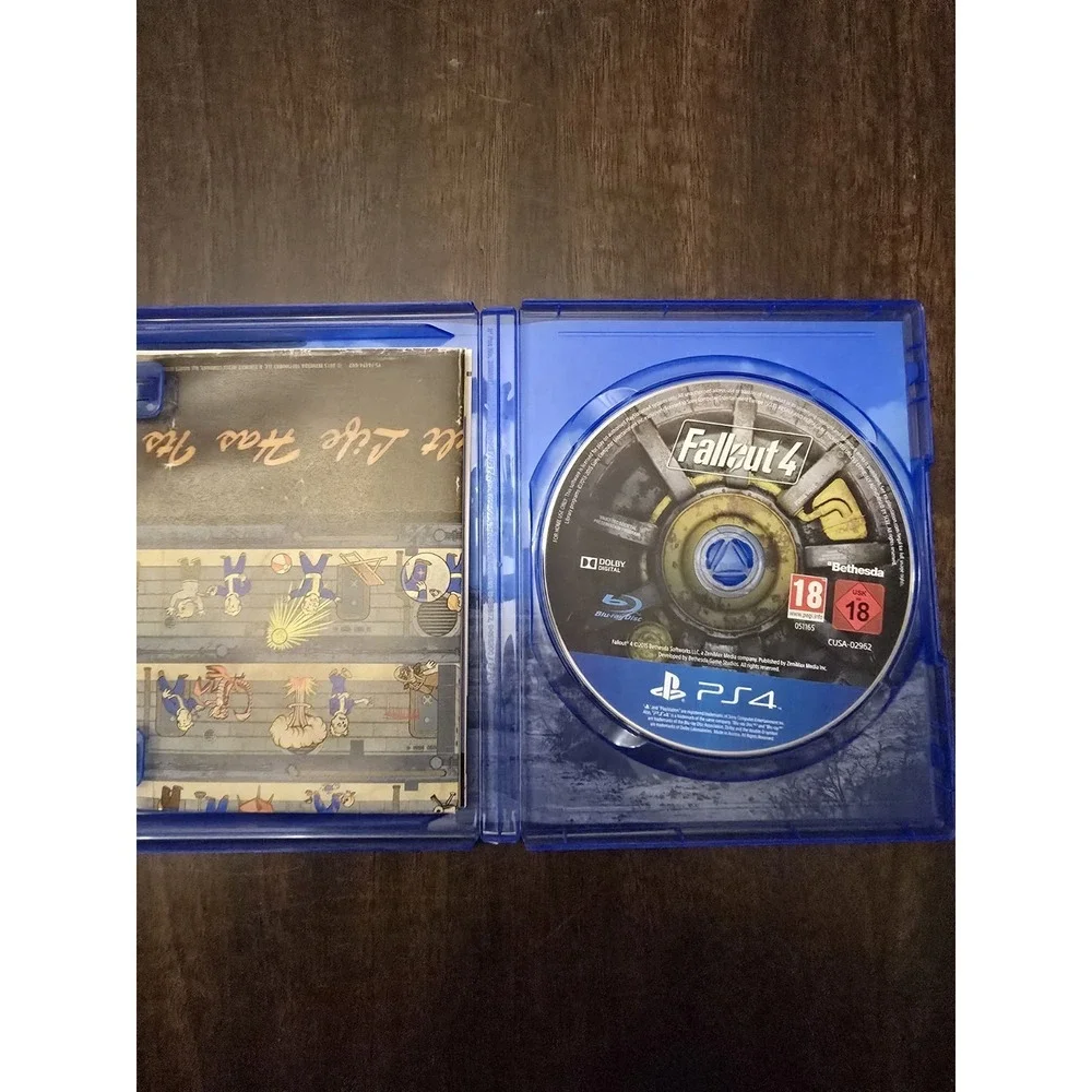 Fallout‎ 4 - PS4 - Sony PlayStation 4 - COMPLETE WITH POSTER & Manual
